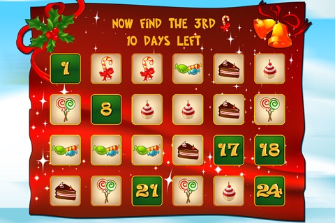 Winter Games: Sweet Calendar screenshot 3