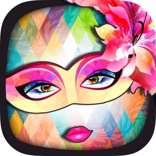 Carnival masks – false-face masque photo editor icon