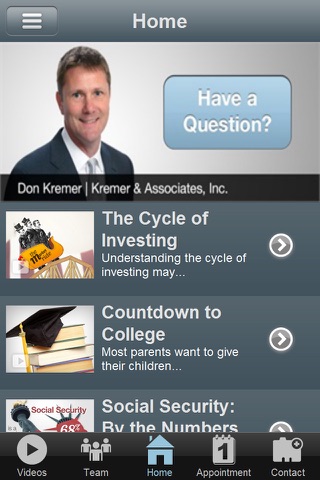 Kremer & Associates screenshot 2