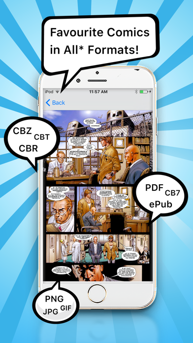 Screenshot #1 pour Comic Book Reader - Comic Reader + PDF Viewer