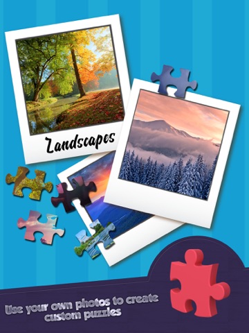 Puzzles For Jigsaw-Lovers - A Landscape Of Adventures iPad screenshot