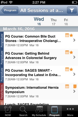 SAGES 2016 Annual Meeting screenshot 3