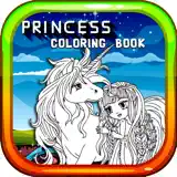Princess Coloring Book Free For Toddler And Kids! - App-Symbol