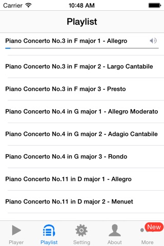 Hadyn Piano Concerto screenshot 2