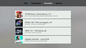 Radiant Radio screenshot #3 for Apple TV