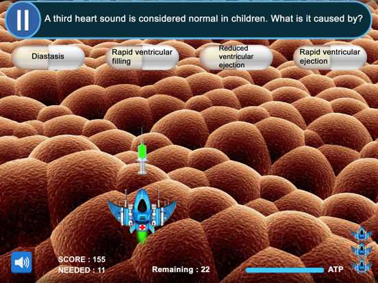 Screenshot #4 pour Medical Physiology Review Game for USMLE Step 1 & COMLEX Level 1 (SCRUB WARS) LITE