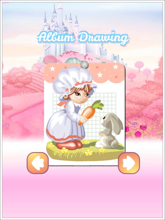 princess kids coloring book inspiration logo page