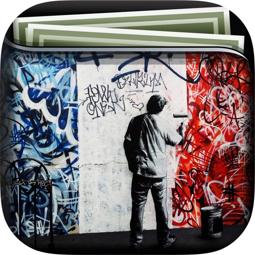 Street Art Gallery HD – Artworks Wallpapers , Themes and Collection Graffiti Backgrounds icon