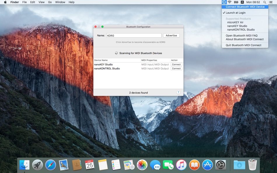 #1. Bluetooth MIDI Connect for Mac OS X (macOS) 由: KORG INC.