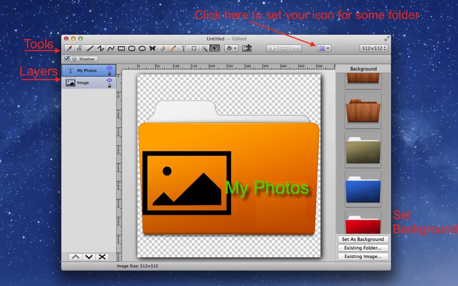 Folder-Factory 5.6.3  Customize, design and enhance your folder icons