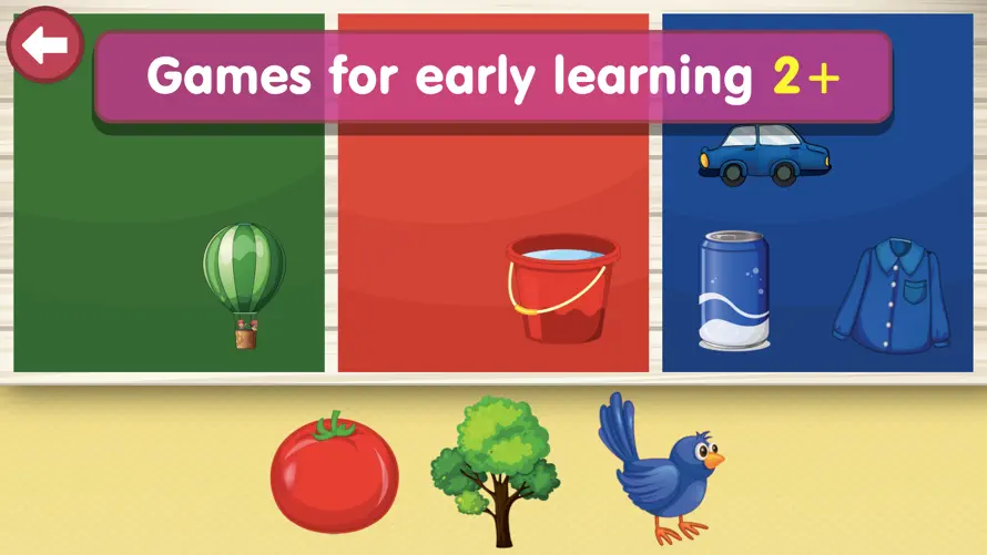 Smart Baby Sorter HD - Early Learning Shapes and Colors / Matching and Educational Games for Preschool Kids screenshot 1