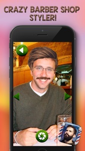 Barber Shop Make-over – Cool Beard and Mustache Stickers in the Best Hair Style Salon for Men screenshot #5 for iPhone