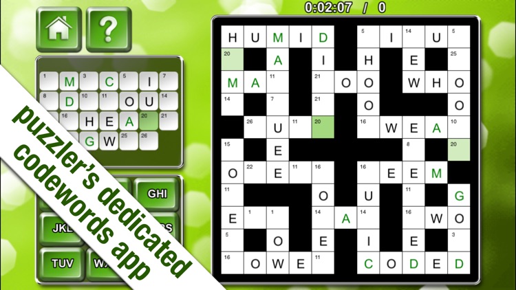 Codewords Puzzler