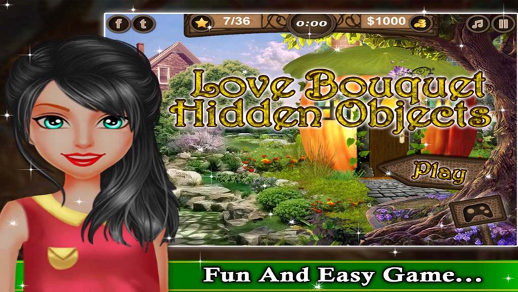 Love Bouquet - Find the Hidden Mystery