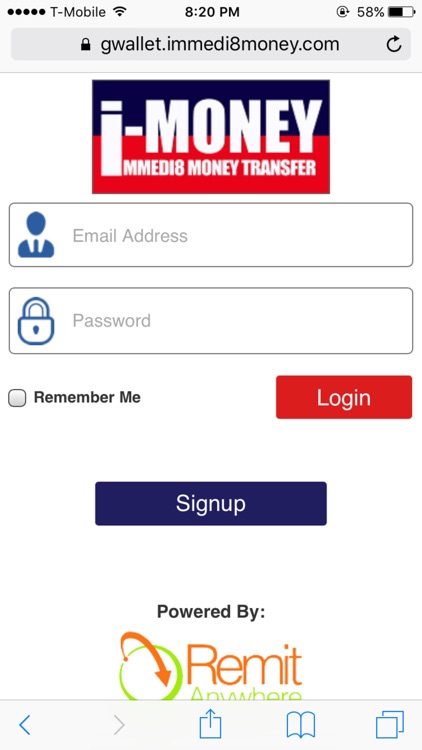 Immedi8 Money Transfer