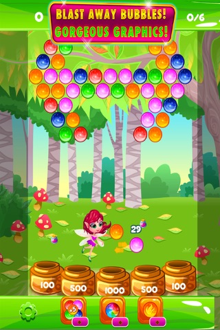Bubble Fairy Candy Pop - Arcade Shooter Mania screenshot 2