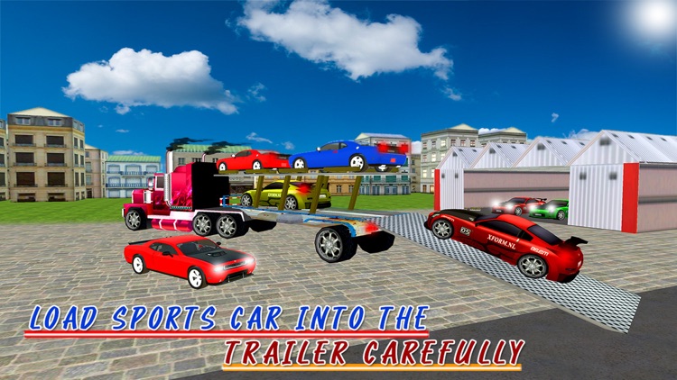 Heavy Transporter Truck: Sports Cars