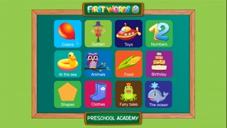 First Words 2 -  English : Preschool Academy educational matching game for Pre-k and kindergarten childrenのおすすめ画像2