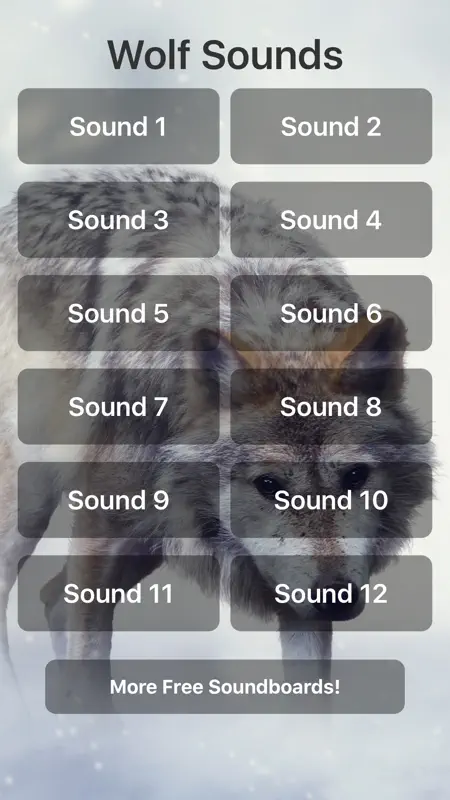 Wolf Sounds screenshot 1 of 1