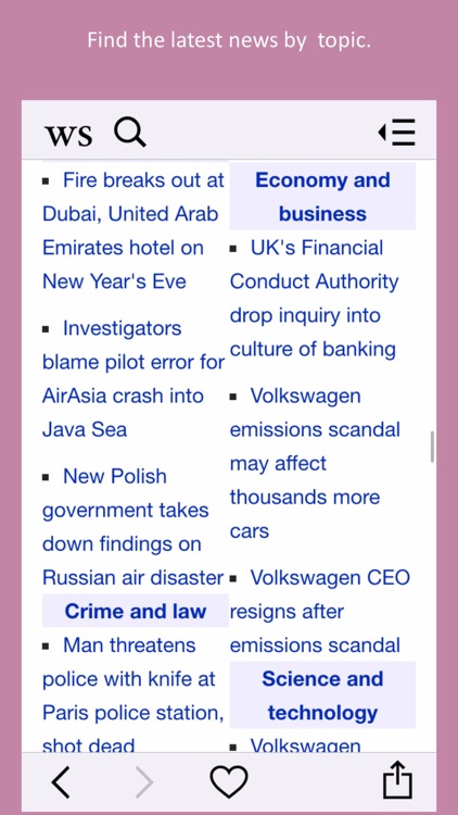 WikiSurfer for Wikinews screenshot-3