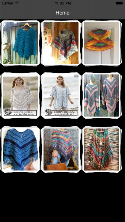 Crochet Poncho Patterns