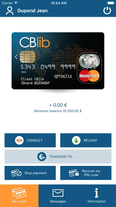 CBlib - Manage your cards