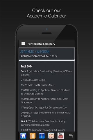 Pentecostal Theological Seminary screenshot 4