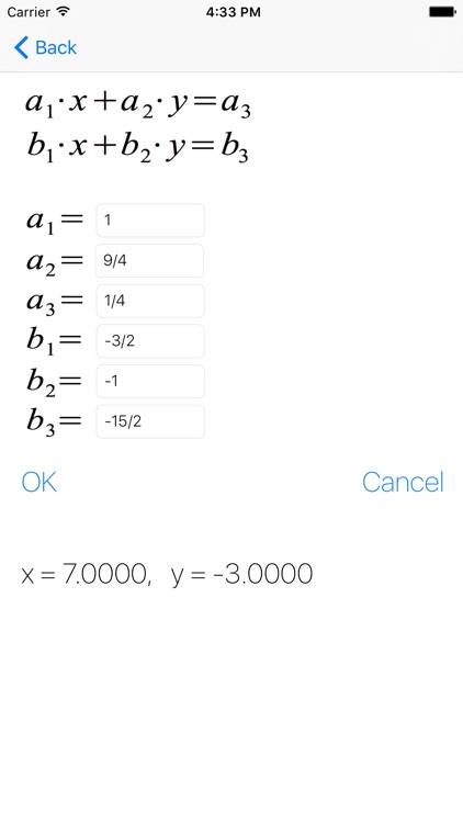 Systems Of Equations