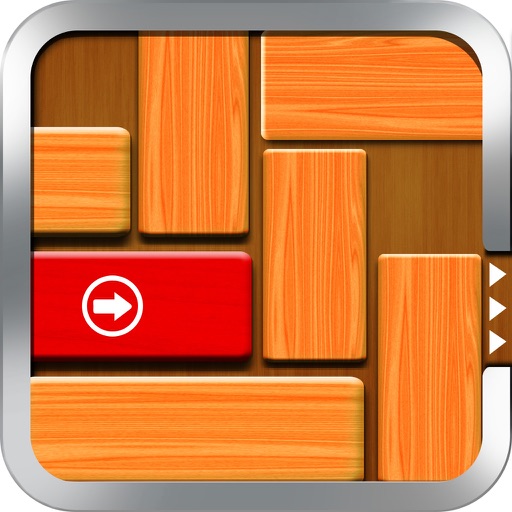 Unblock Free - Slide Block Out, Challenged Puzzle Icon