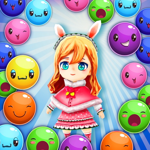 Bunny Girl Bubble Tap - PRO - Match And Pop Addictive Puzzle Shooter icon