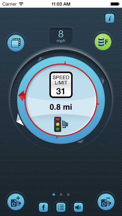 i SpeedCam USA (Speed Camera Detector with GPS Tracking) screenshot-4