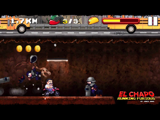 Screenshot #5 pour El Chapo - Running Furious !