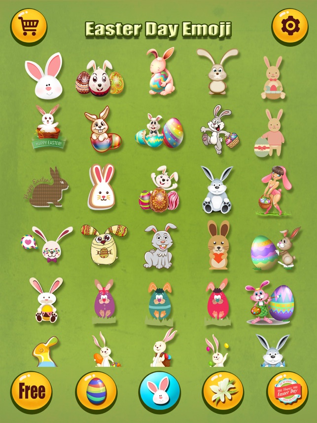 Easter Emoji Stickers for Sale