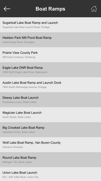 Michigan Boat Ramps & Fishing Ramps screenshot-3