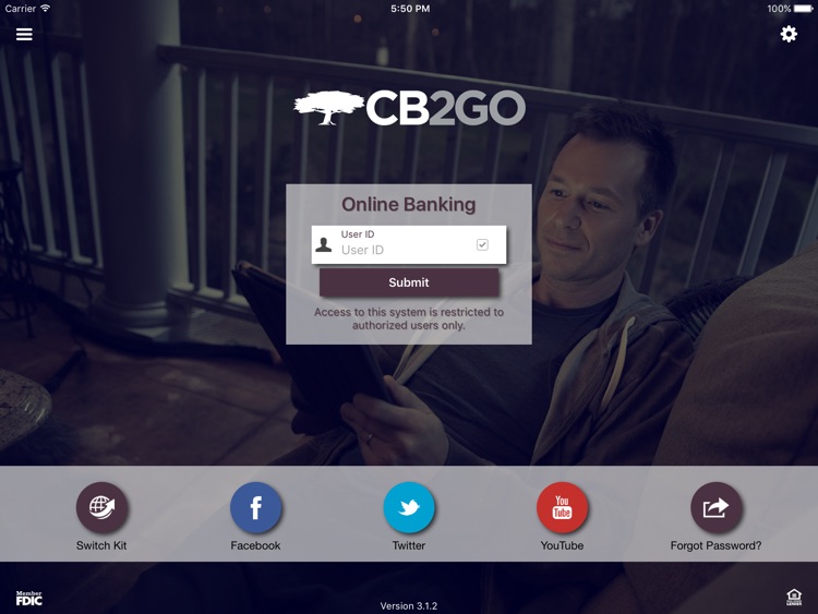 Community Bank CB2GO for iPad