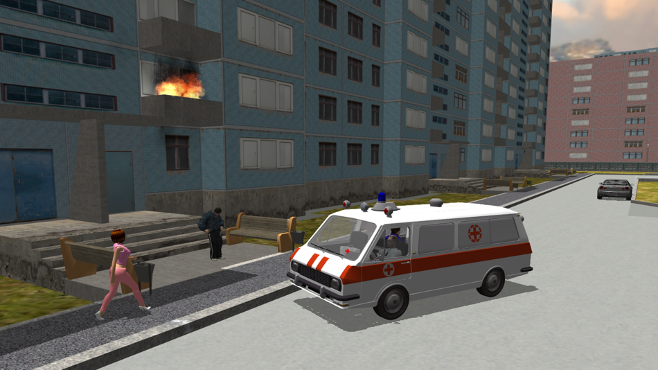 #1. Ambulance Simulator 3D (iOS) 由: LIMANSKYGAMES LTD