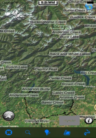 Olympic National Park GPS Maps screenshot 2