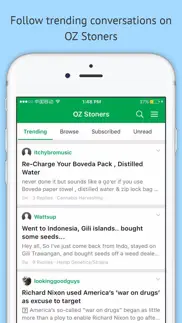 oz stoners cannabis community iphone screenshot 1
