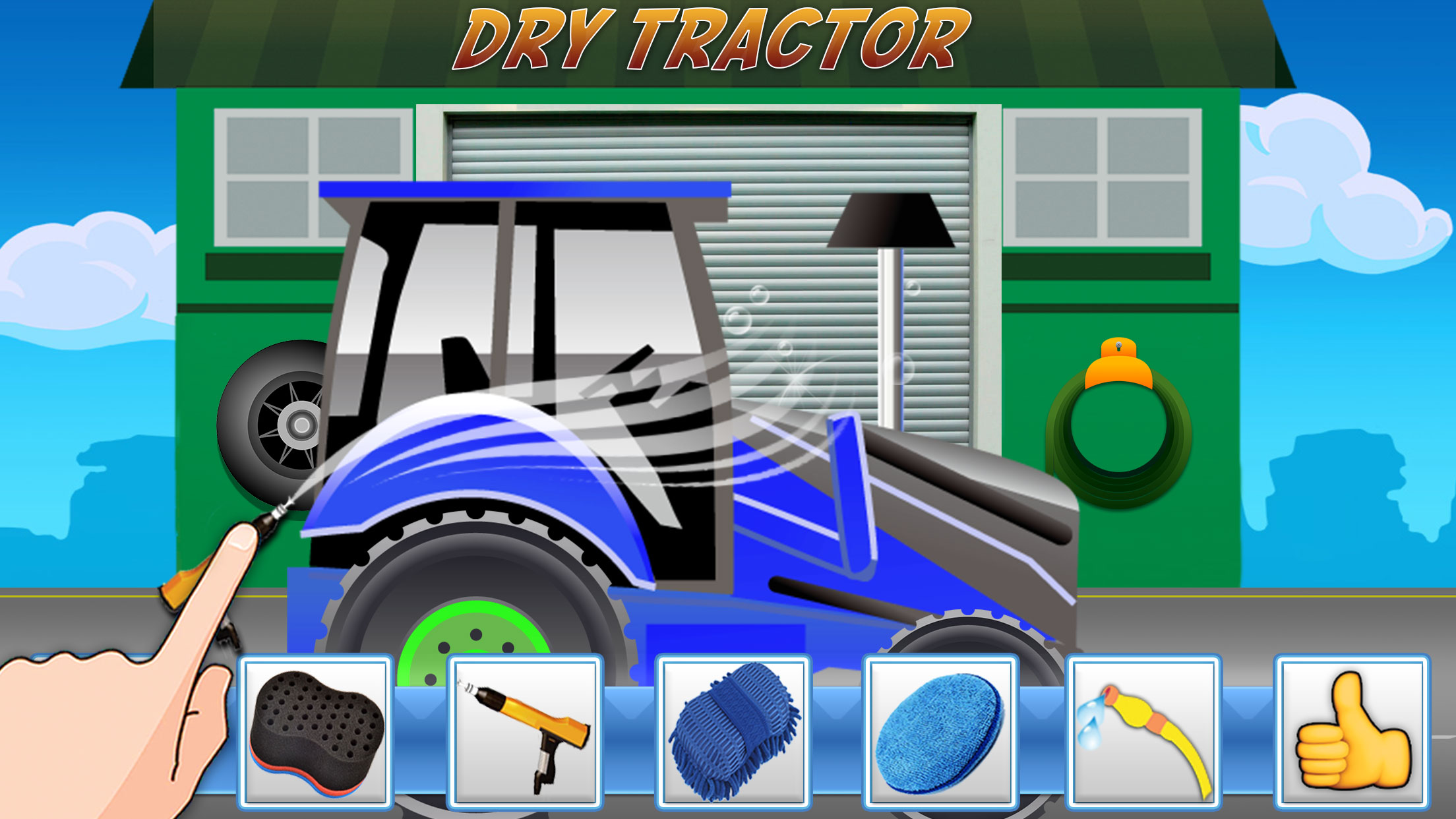 Tractor Washer: Farming Tractor Wash House