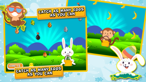 Egg Catcher lite-Play & Earn Score in this Free fun challenge basket game for kids screenshot
