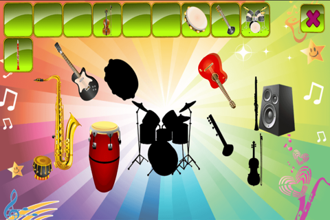 Musical instruments Puzzle screenshot 3