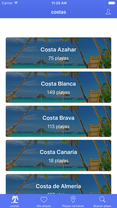 Screenshot #1 pour Playas.es