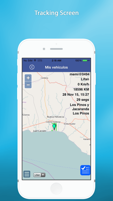 Screenshot #2 pour Punta Tracking