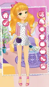 Dress Up Games for Girls & Kids Free - Fun Beauty Salon with fashion makeover make up wedding And princess . screenshot #3 for iPhone