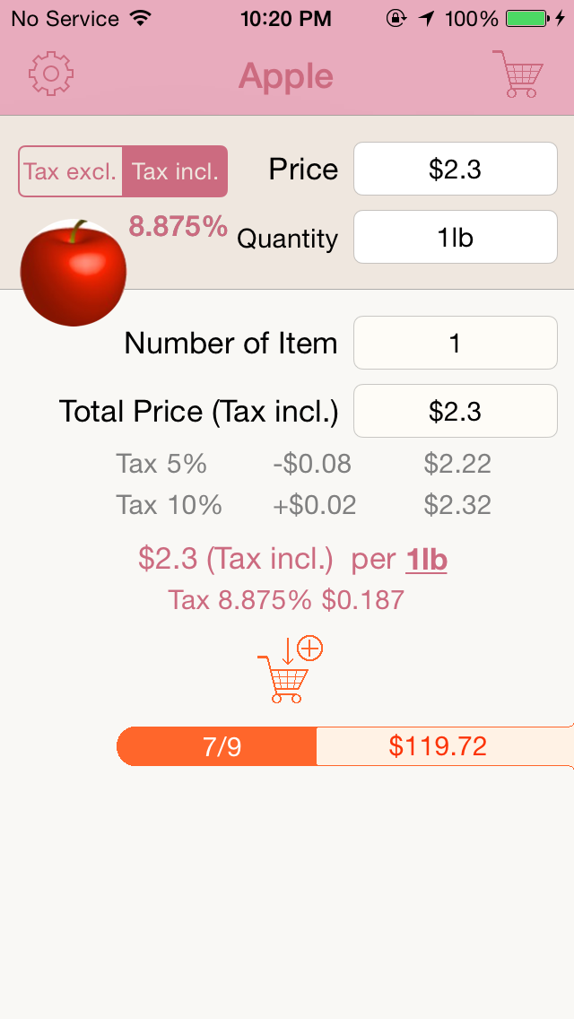Calc - Unit Price Calculator