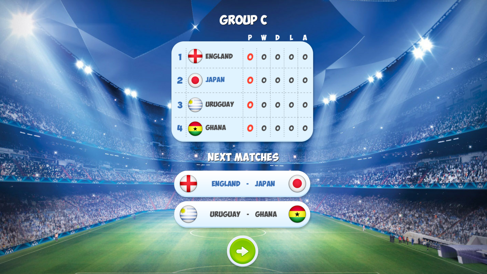 WORLD UP SHOOTOUT SOCCER 3D for TV screenshot 5