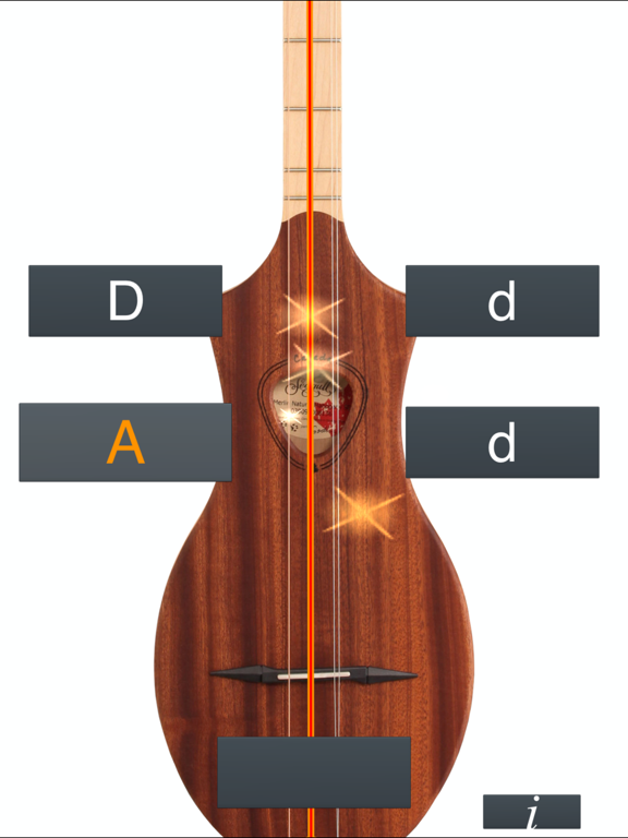 Screenshot #5 pour Dulcimer Tuner Simple Mixolydian