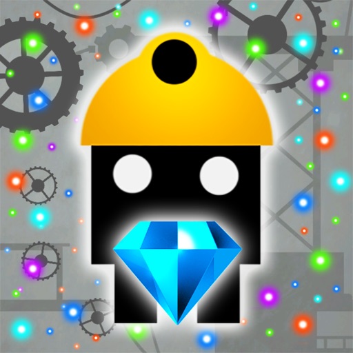 Robo Miner Survival Games - Gold Mine Robot Endless Run Game on Spinning Wheel Craft Icon