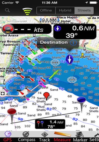 Balearic I. GPS Nautical Chart screenshot 3