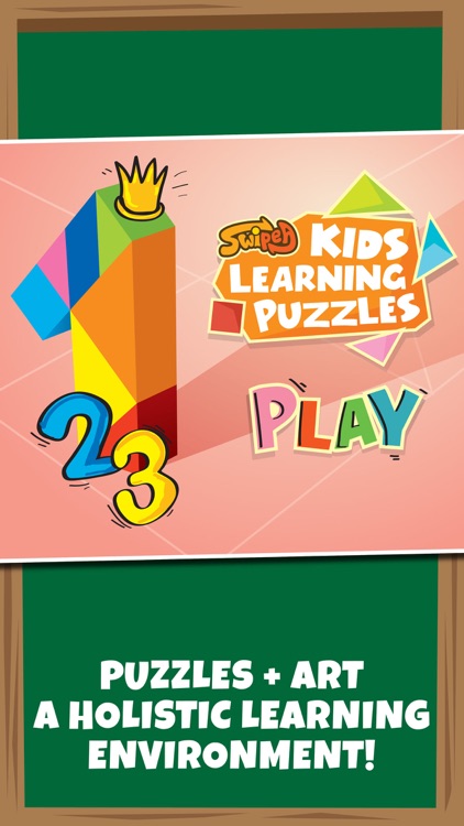 Kids Learning Puzzles: Numbers, Endless Tangrams